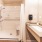 Spacious bathroom with standing shower